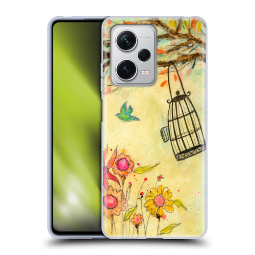 Wyanne Birds Free To Be Soft Gel Case for Xiaomi Redmi Note 12 Pro+ 5G