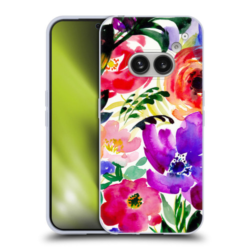 Mai Autumn Floral Garden Bloom Soft Gel Case for Nothing Phone (2a)