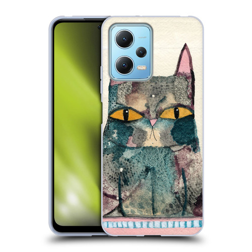 Wyanne Cat Kitty Painting Soft Gel Case for Xiaomi Redmi Note 12 5G