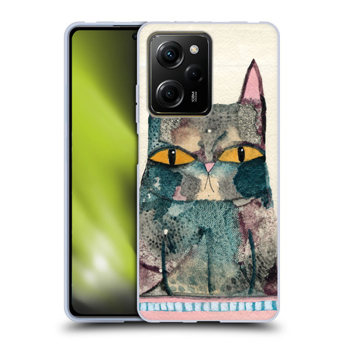 Wyanne Cat Kitty Painting Soft Gel Case for Xiaomi Redmi Note 12 Pro 5G