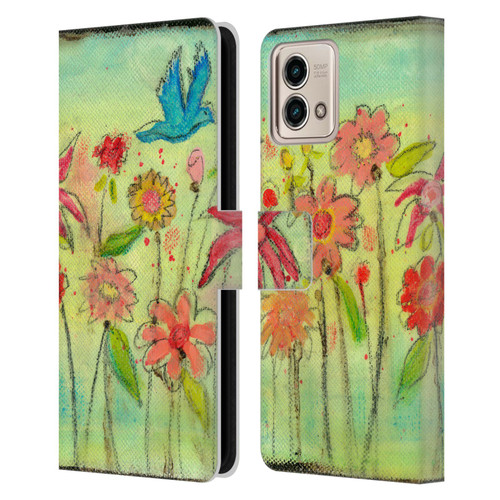 Wyanne Nature Sun Garden Leather Book Wallet Case Cover For Motorola Moto G Stylus 5G 2023