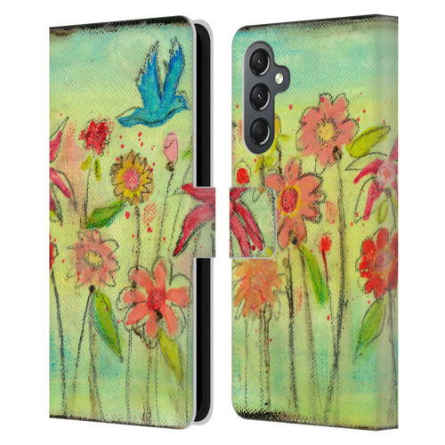 Wyanne Nature Sun Garden Leather Book Wallet Case Cover For Samsung Galaxy A25 5G