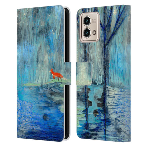 Wyanne Nature 2 Tranquil Travels Leather Book Wallet Case Cover For Motorola Moto G Stylus 5G 2023