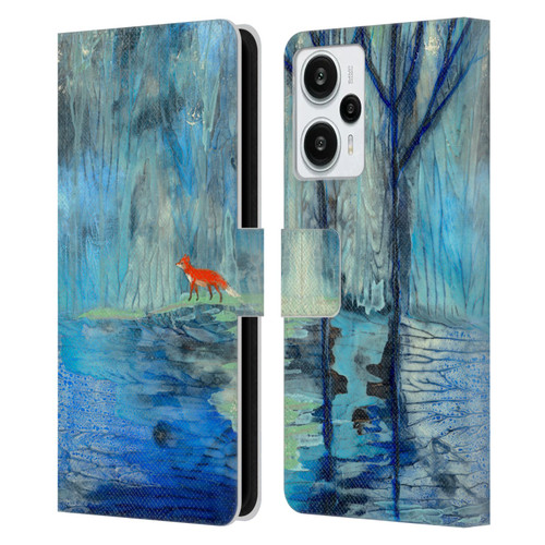 Wyanne Nature 2 Tranquil Travels Leather Book Wallet Case Cover For Xiaomi Redmi Note 12T