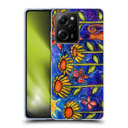 Wyanne Nature 2 Sundown Sunflowers Soft Gel Case for Xiaomi Redmi Note 12 Pro 5G