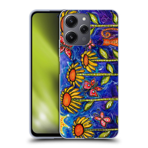 Wyanne Nature 2 Sundown Sunflowers Soft Gel Case for Xiaomi Redmi 12