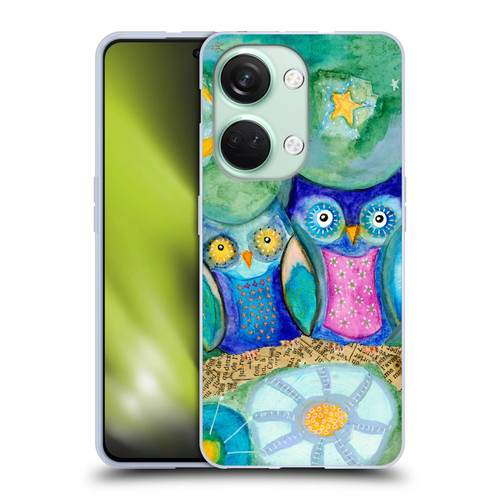 Wyanne Owl Pair of Birds Soft Gel Case for OnePlus Nord 3 5G