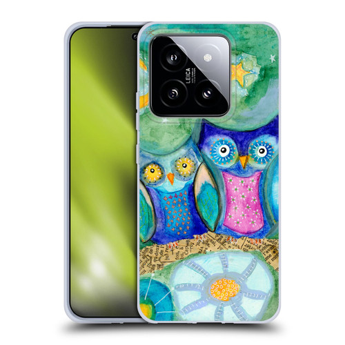 Wyanne Owl Pair of Birds Soft Gel Case for Xiaomi 14