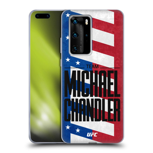 UFC Fighter Team Michael Chandler Flag Soft Gel Case for Huawei P40 Pro / P40 Pro Plus 5G