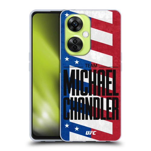 UFC Fighter Team Michael Chandler Flag Soft Gel Case for OnePlus Nord CE 3 Lite 5G