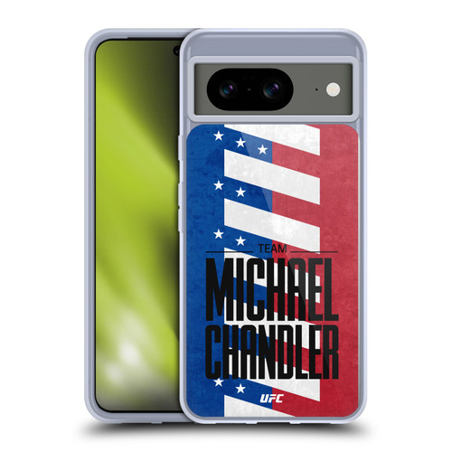 UFC Fighter Team Michael Chandler Flag Soft Gel Case for Google Pixel 8