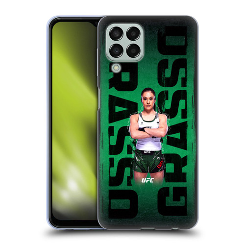 UFC Alexa Grasso Posterized Soft Gel Case for Samsung Galaxy M33 (2022)