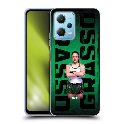 UFC Alexa Grasso Posterized Soft Gel Case for Xiaomi Redmi Note 12 5G