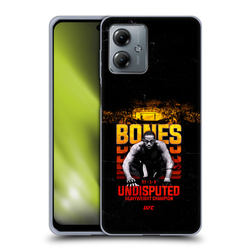 UFC Jon Jones Heavyweight Champion Soft Gel Case for Motorola Moto G14