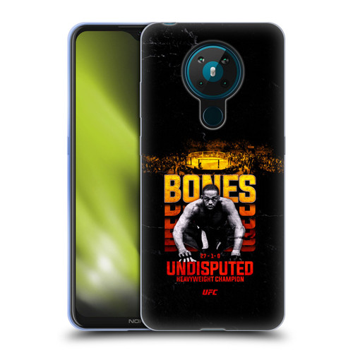 UFC Jon Jones Heavyweight Champion Soft Gel Case for Nokia 5.3