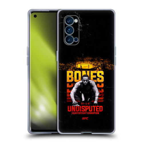 UFC Jon Jones Heavyweight Champion Soft Gel Case for OPPO Reno 4 Pro 5G