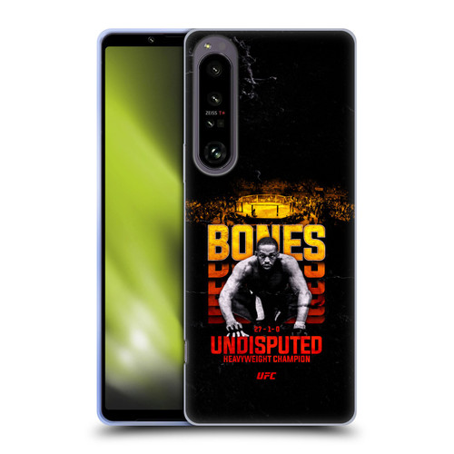 UFC Jon Jones Heavyweight Champion Soft Gel Case for Sony Xperia 1 IV