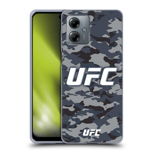 UFC Logo Camouflage Soft Gel Case for Motorola Moto G14