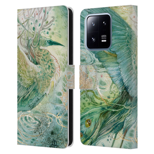 Stephanie Law Birds Phoenix Leather Book Wallet Case Cover For Xiaomi 13 Pro 5G