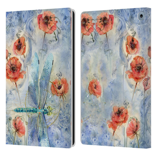 Stephanie Law Immortal Ephemera When Flowers Dream Leather Book Wallet Case Cover For Amazon Fire HD 10 / Plus 2021