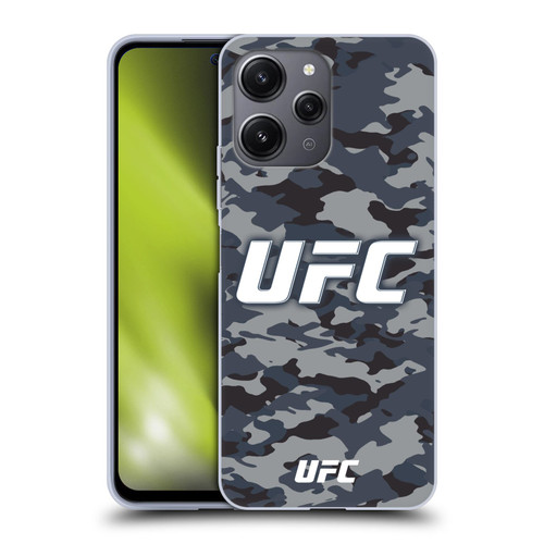 UFC Logo Camouflage Soft Gel Case for Xiaomi Redmi 12