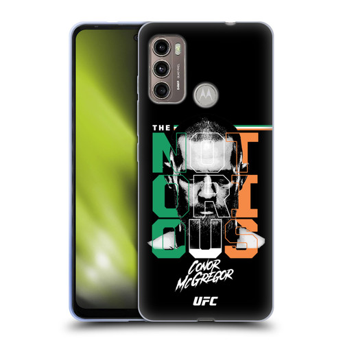 UFC Conor McGregor The Notorious Soft Gel Case for Motorola Moto G60 / Moto G40 Fusion