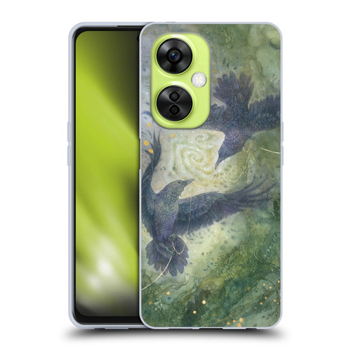 Stephanie Law Graphics Huginn And Muninn Soft Gel Case for OnePlus Nord CE 3 Lite 5G