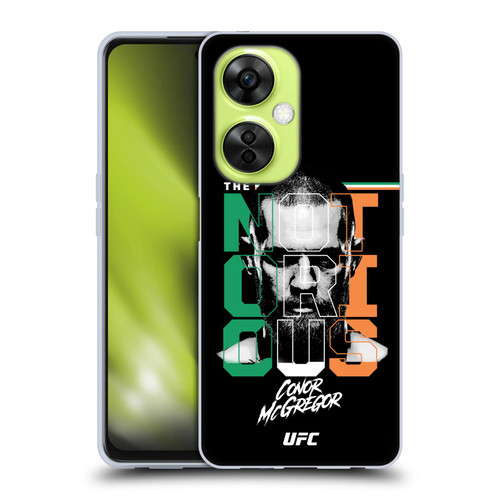 UFC Conor McGregor The Notorious Soft Gel Case for OnePlus Nord CE 3 Lite 5G