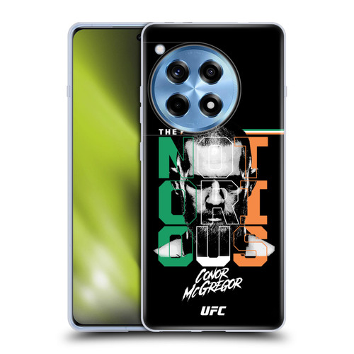 UFC Conor McGregor The Notorious Soft Gel Case for OnePlus 12R