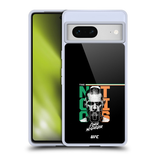 UFC Conor McGregor The Notorious Soft Gel Case for Google Pixel 7