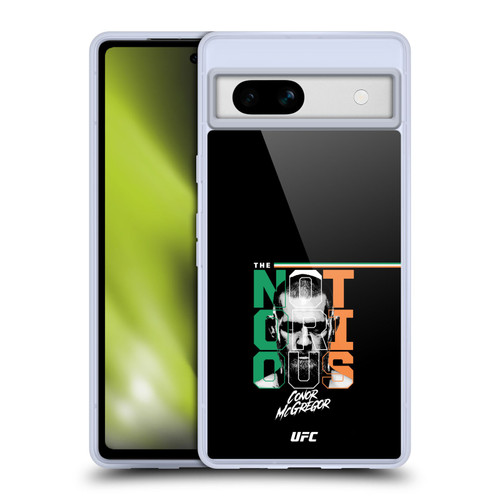 UFC Conor McGregor The Notorious Soft Gel Case for Google Pixel 7a