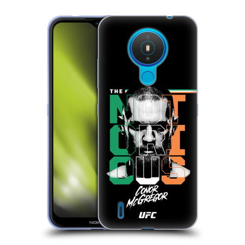 UFC Conor McGregor The Notorious Soft Gel Case for Nokia 1.4