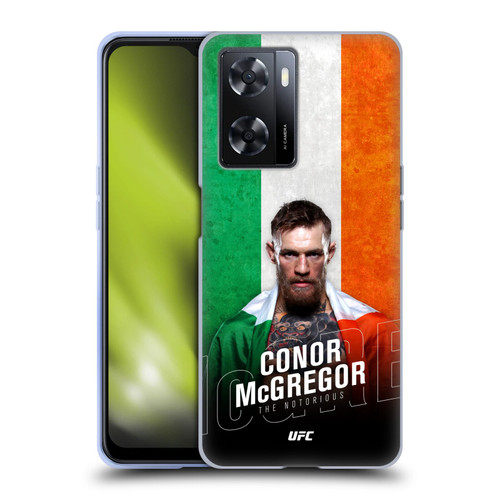 UFC Conor McGregor Ireland Flag Soft Gel Case for OPPO A57s