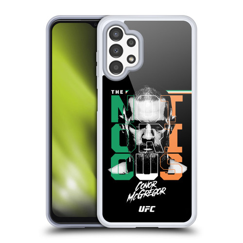UFC Conor McGregor The Notorious Soft Gel Case for Samsung Galaxy A13 (2022)