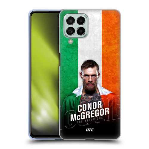 UFC Conor McGregor Ireland Flag Soft Gel Case for Samsung Galaxy M53 (2022)