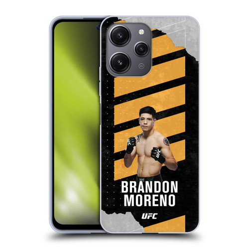 UFC Brandon Moreno Fight Card Soft Gel Case for Xiaomi Redmi 12