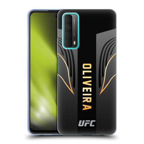 UFC Charles Oliveira Fighter Kit Soft Gel Case for Huawei P Smart (2021)