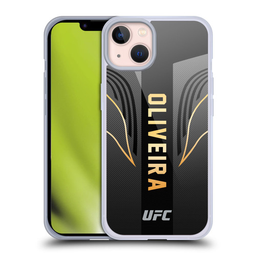 UFC Charles Oliveira Fighter Kit Soft Gel Case for Apple iPhone 13 UFC Charles Oliveira Fighter Kit Soft Gel Case for Apple iPhone 13