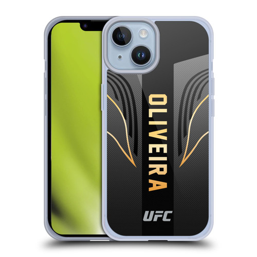 UFC Charles Oliveira Fighter Kit Soft Gel Case for Apple iPhone 14 UFC Charles Oliveira Fighter Kit Soft Gel Case for Apple iPhone 14
