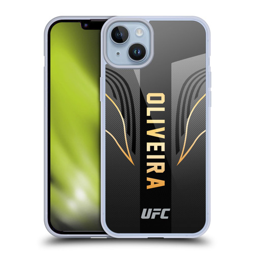 UFC Charles Oliveira Fighter Kit Soft Gel Case for Apple iPhone 14 Plus UFC Charles Oliveira Fighter Kit Soft Gel Case for Apple iPhone 14 Plus