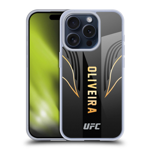 UFC Charles Oliveira Fighter Kit Soft Gel Case for Apple iPhone 15 Pro UFC Charles Oliveira Fighter Kit Soft Gel Case for Apple iPhone 15 Pro