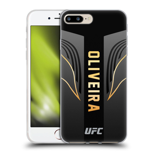 UFC Charles Oliveira Fighter Kit Soft Gel Case for Apple iPhone 7 Plus / iPhone 8 Plus