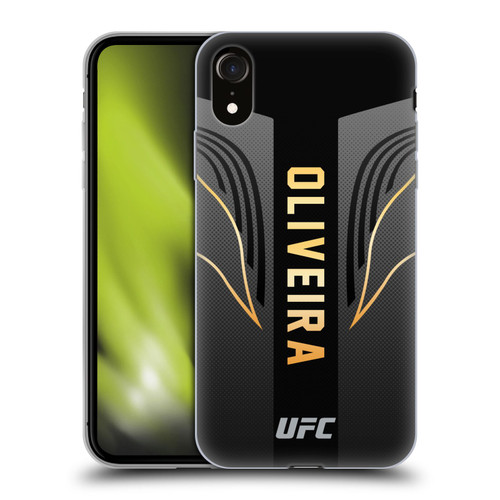 UFC Charles Oliveira Fighter Kit Soft Gel Case for Apple iPhone XR UFC Charles Oliveira Fighter Kit Soft Gel Case for Apple iPhone XR