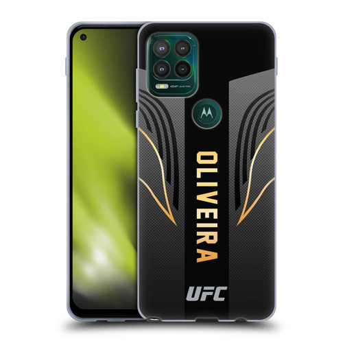 UFC Charles Oliveira Fighter Kit Soft Gel Case for Motorola Moto G Stylus 5G 2021