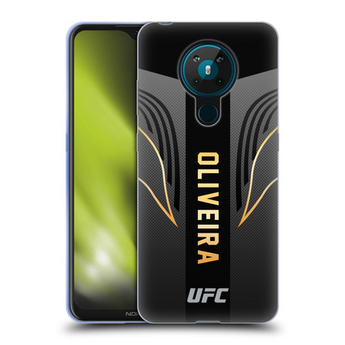 UFC Charles Oliveira Fighter Kit Soft Gel Case for Nokia 5.3