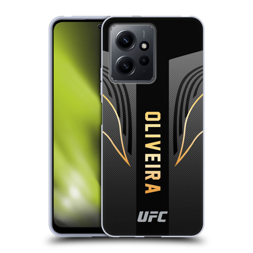 UFC Charles Oliveira Fighter Kit Soft Gel Case for Xiaomi Redmi Note 12 4G