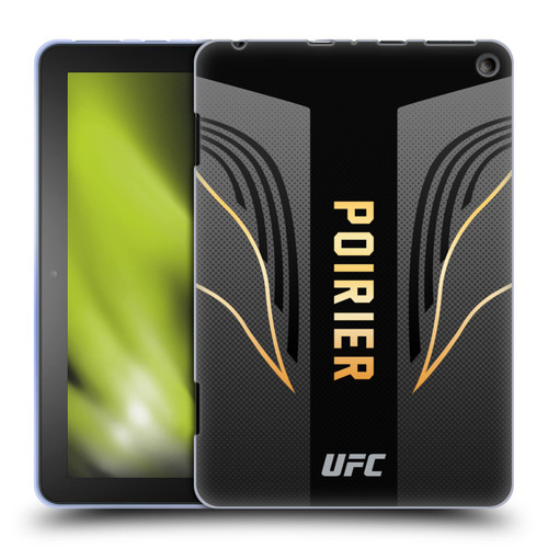 UFC Dustin Poirier Fighter Kit Soft Gel Case for Amazon Fire HD 8/Fire HD 8 Plus 2020