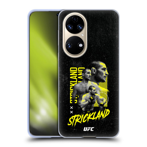 UFC Sean Strickland Posterized Soft Gel Case for Huawei P50