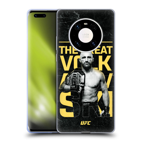 UFC Alexander Volkanovski Champion Soft Gel Case for Huawei Mate 40 Pro 5G