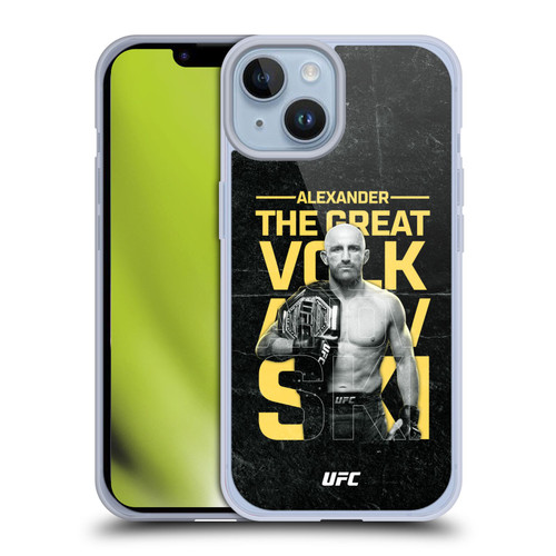 UFC Alexander Volkanovski Champion Soft Gel Case for Apple iPhone 14